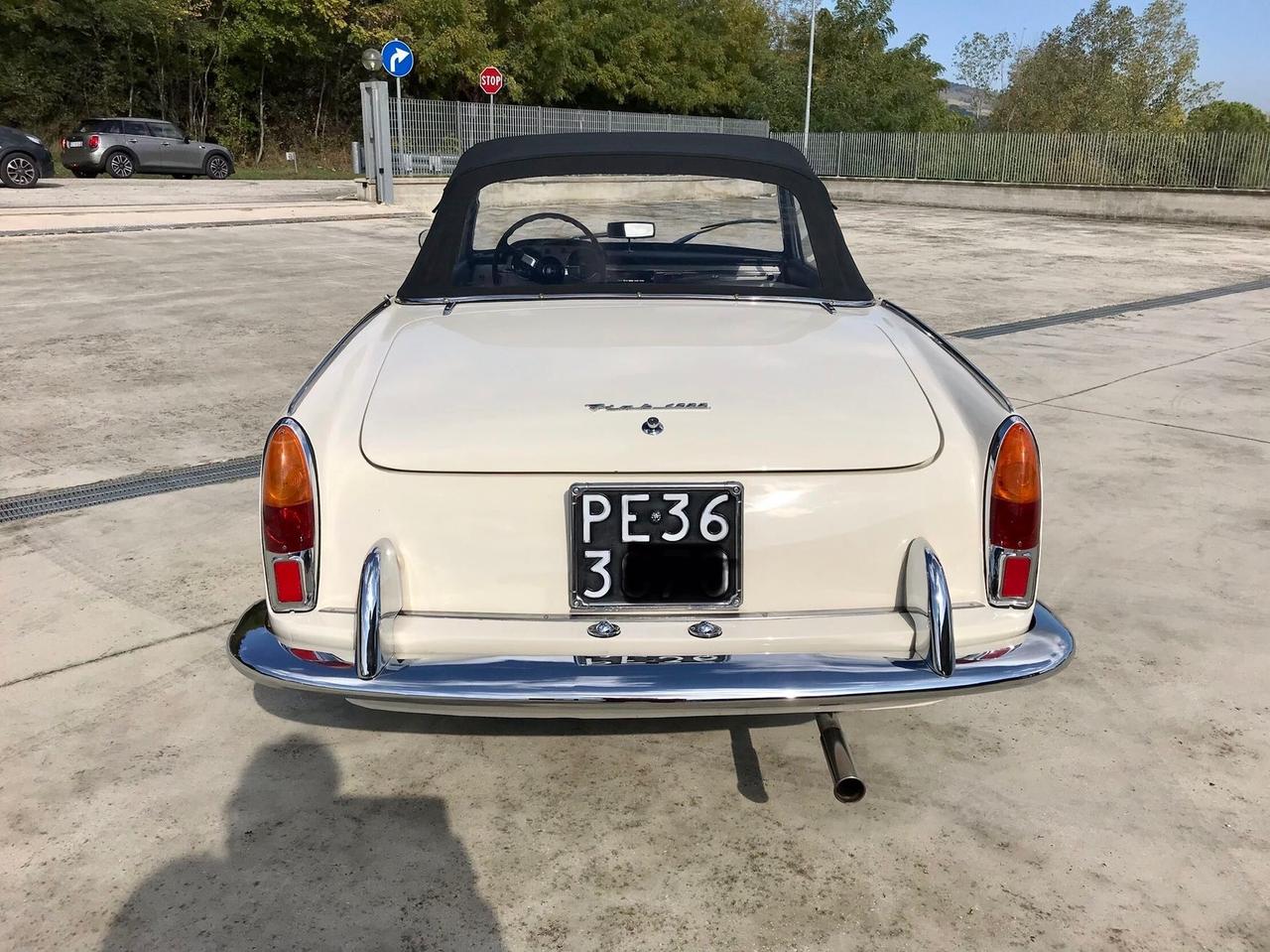 FIAT 1200 CABRIOLET anno 1962 - epoca ben conservata