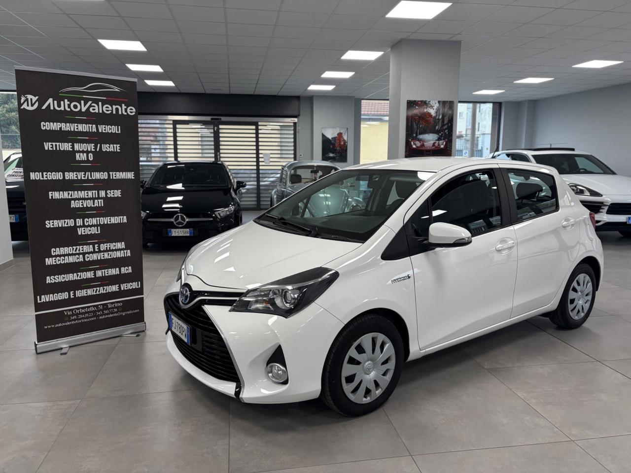 Toyota Yaris Style 1.5 Hybrid 75cv 2017 km 91000