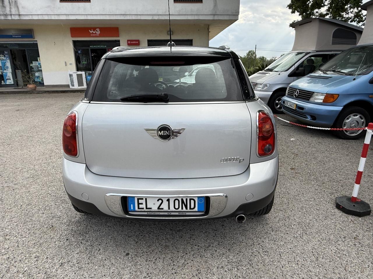 MINI 1.6 COOPER D COUNTRYMAN ADATTA NEOPATENTATI