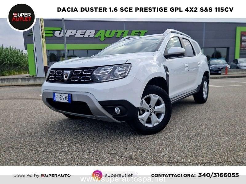 Dacia Duster 1.6 sce Prestige Gpl 4x2 s&s 115cv