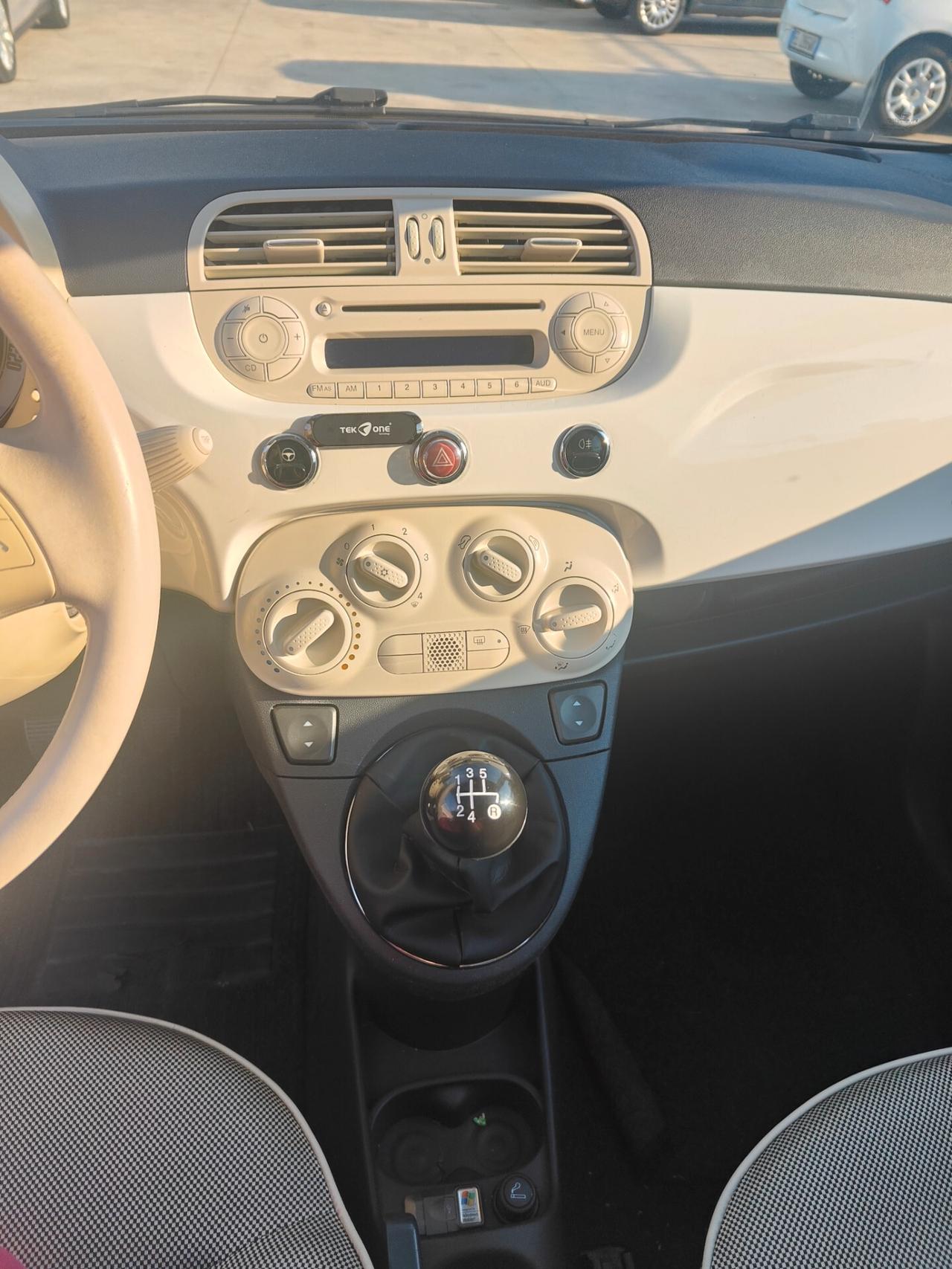 FIAT 500 LOUNGE- UNICo PRoPR - PRoV TOSCANA - ECCELLENTI CONDIZIONI