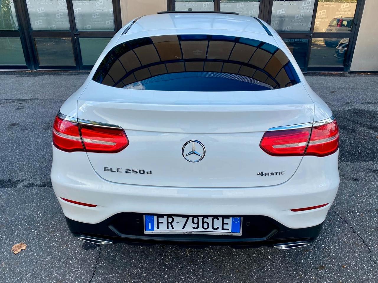 Mercedes-Benz GLC 250 COUPE d PREMIUM 4matic - TETTO -CAMERA 360 GARANZIA