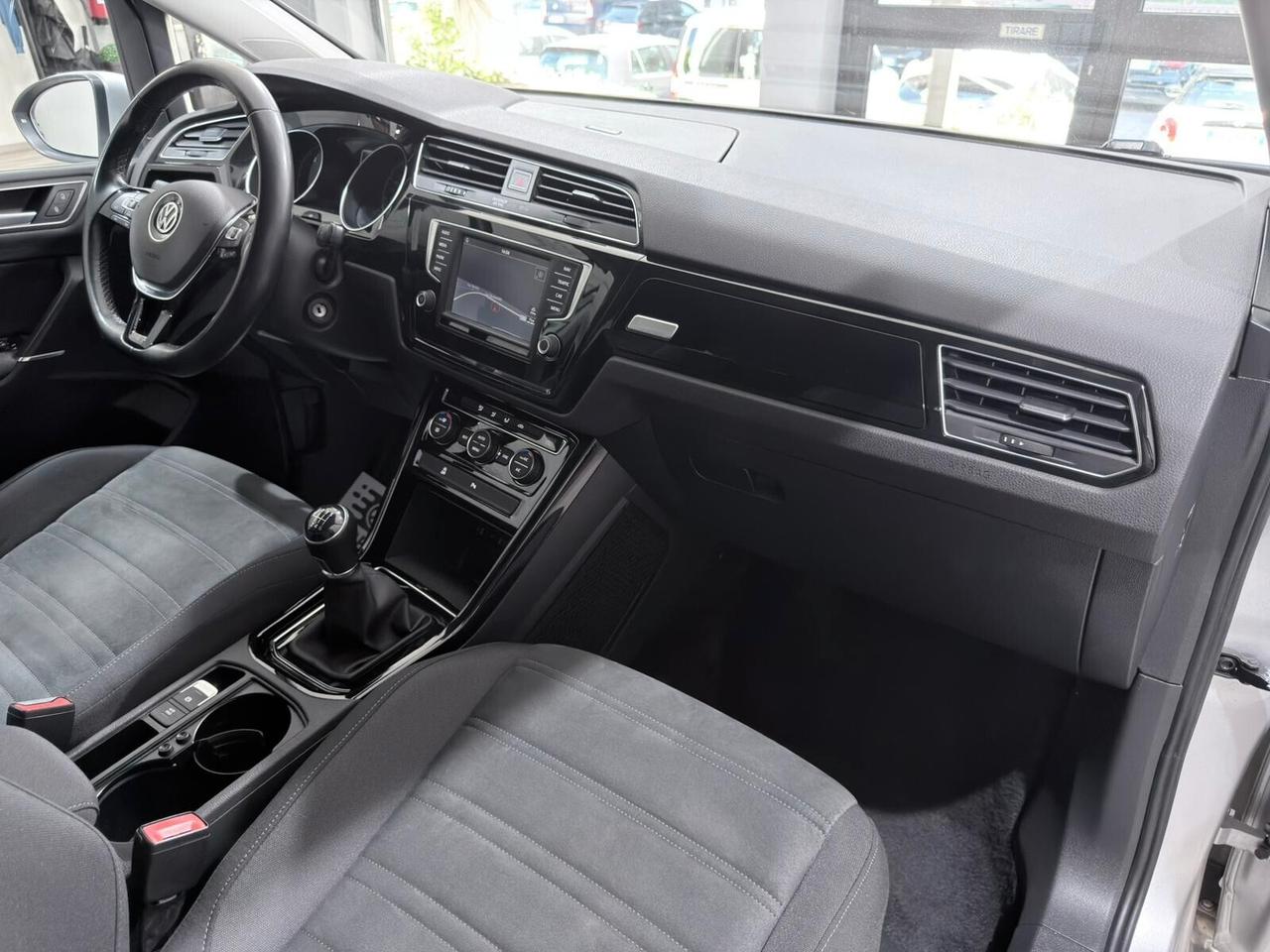VW TOURAN 1.6TDI 115cv 7POSTI 1PROPRIETARIO