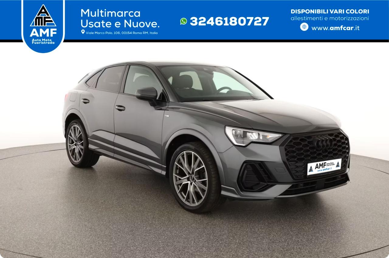 Audi Q3 Sportback 35 TDI S LINE luci ambiente