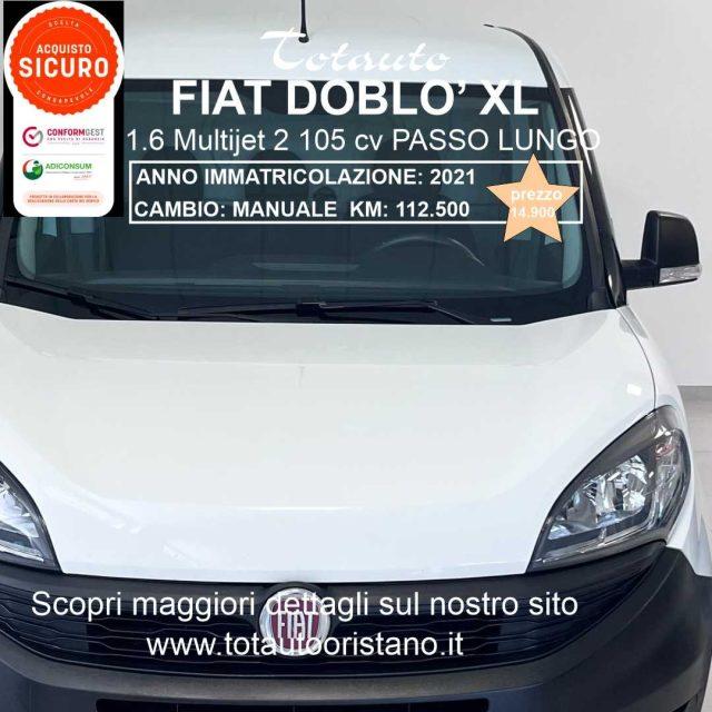FIAT Doblo Doblò 1.6 MJT 105CV PL-TN Cargo Lounge 3 posti