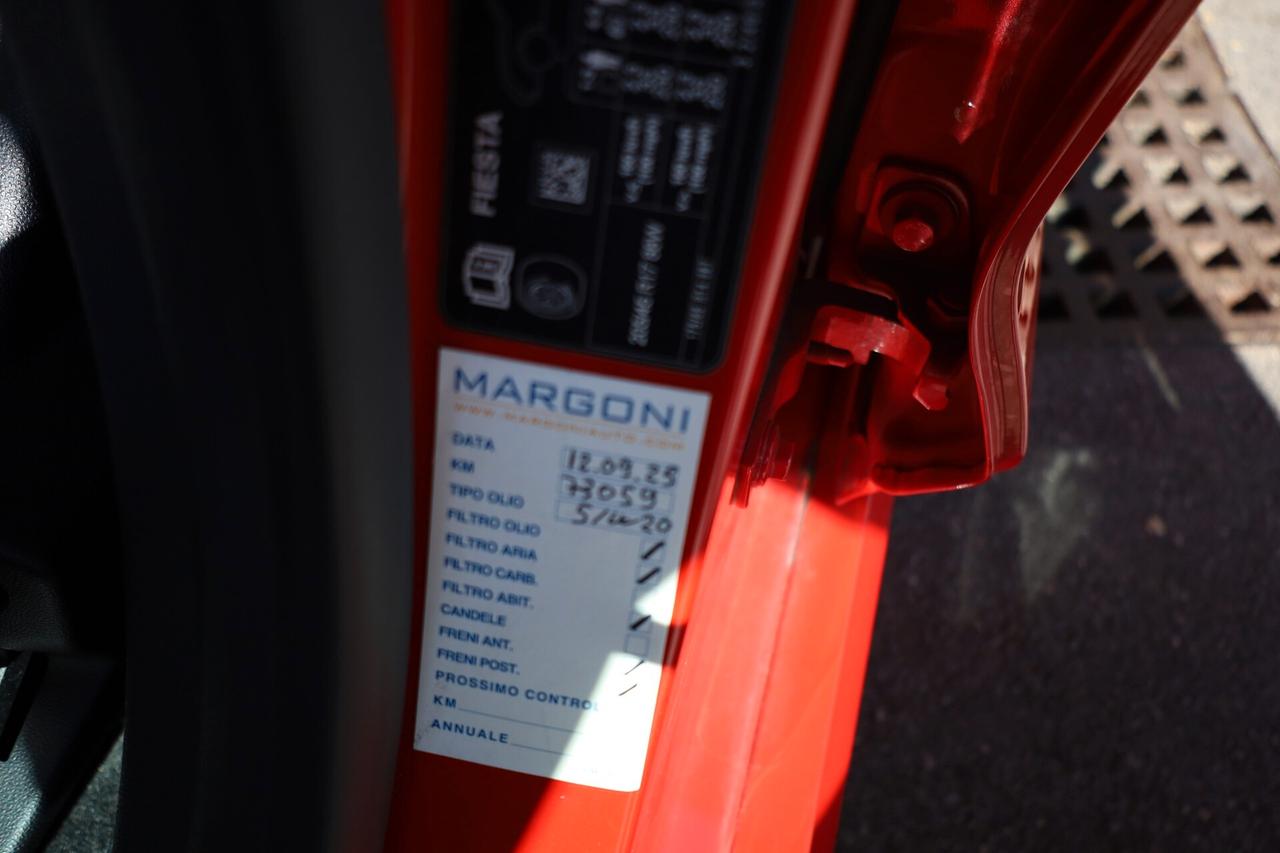 FORD FIESTA 1.0 ECOBOOST ST-Line KM 80.000 neopatentati