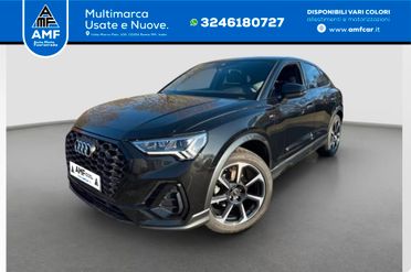 Audi Q3 Sportback 35 TFSI S-Line S-tronic telecamera 19"