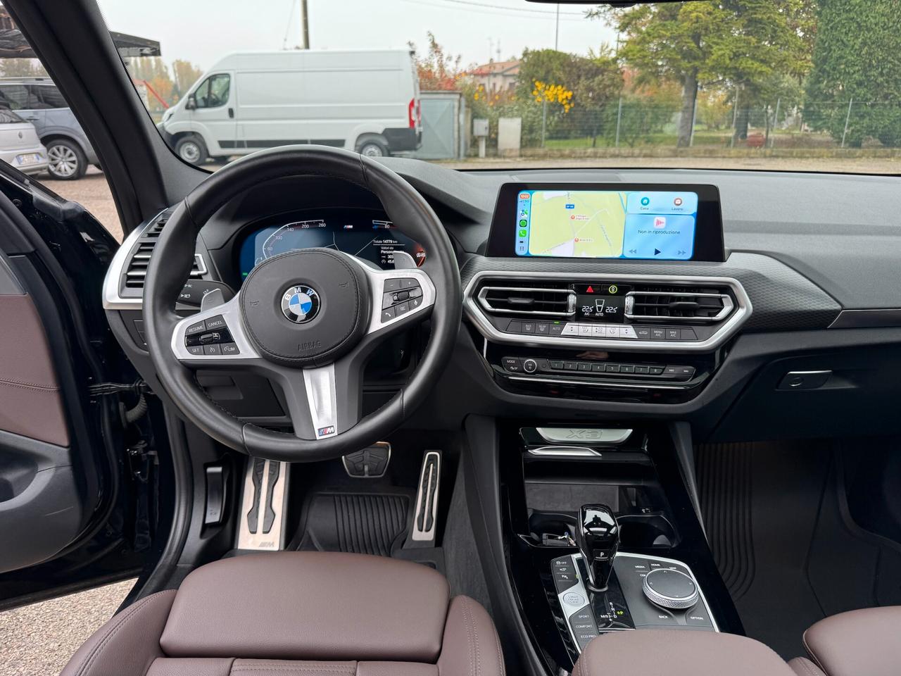 BMW X3 xdrive20d mhev 48V Msport TETTO PELLE FULL