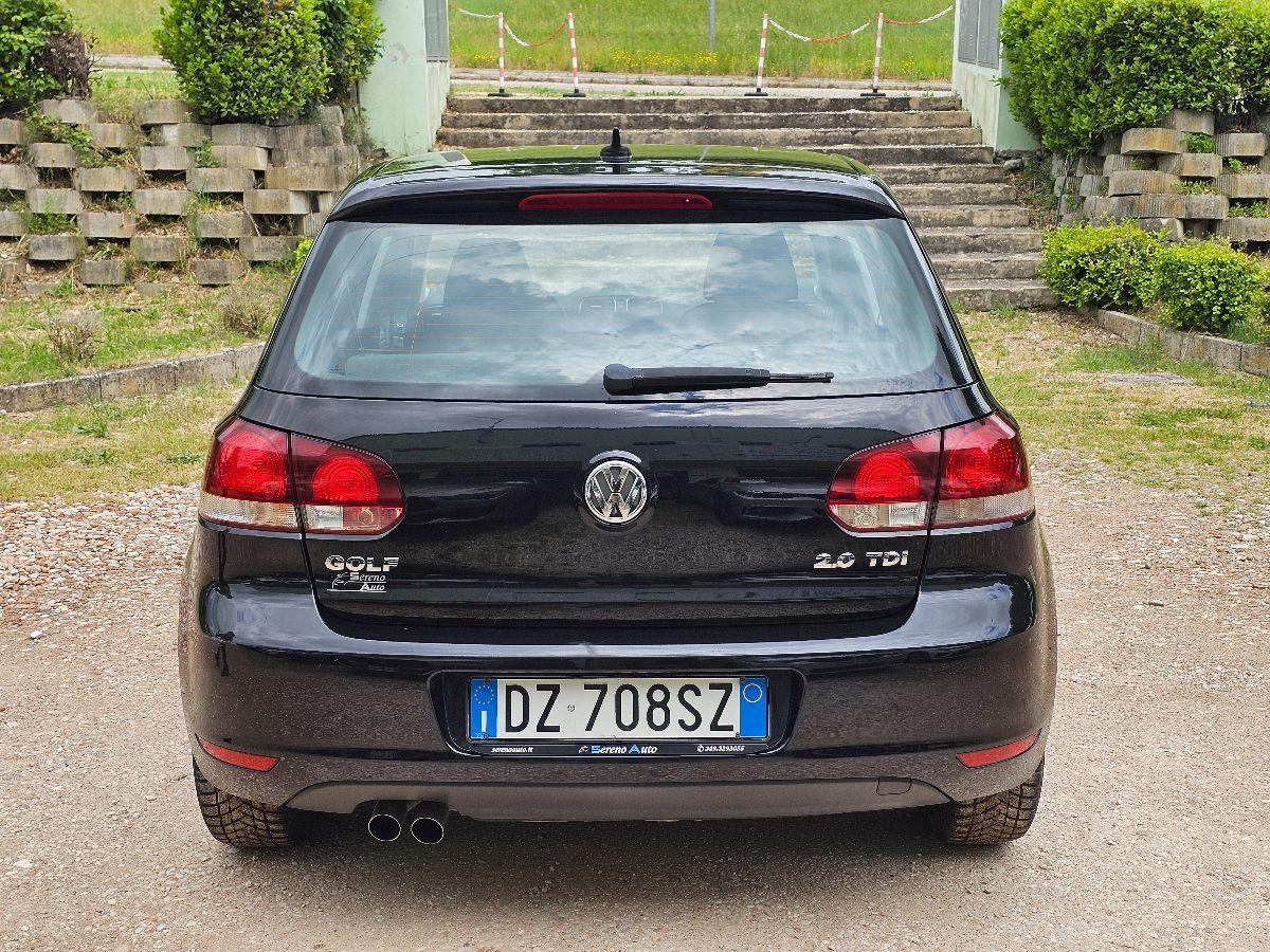 VOLKSWAGEN GOLF 6 2.0 TDI 5 PORTE GARANZ 12 MESI