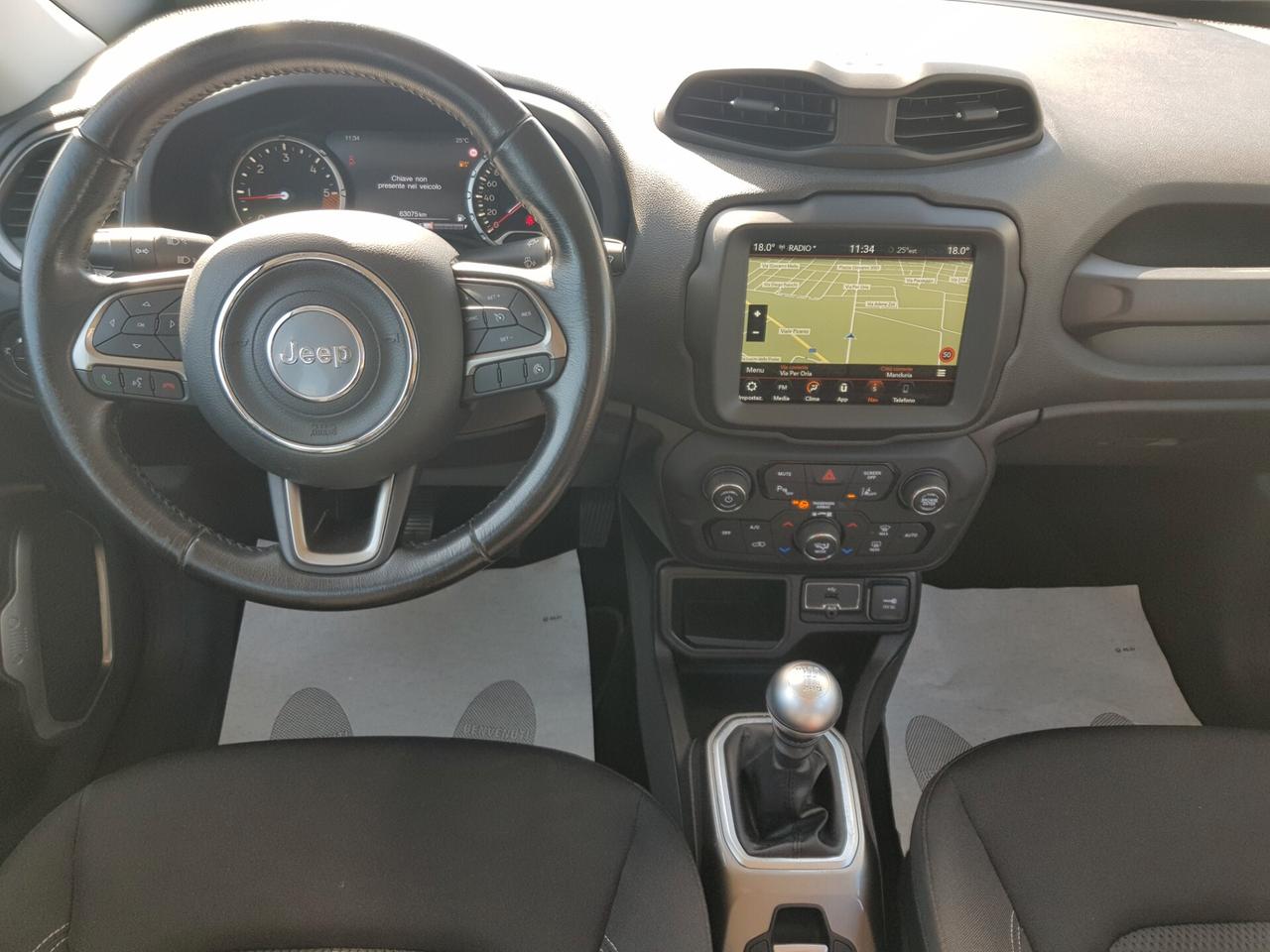 Jeep Renegade 1.6 Mjt 120 CV Limited Fari Led Rcam Navy