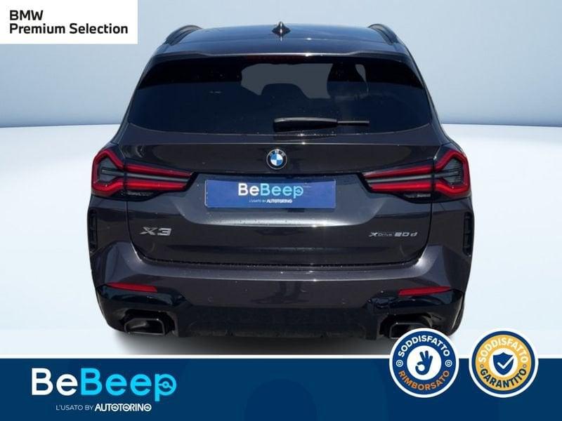 BMW X3 XDRIVE20D MHEV 48V MSPORT AUTO