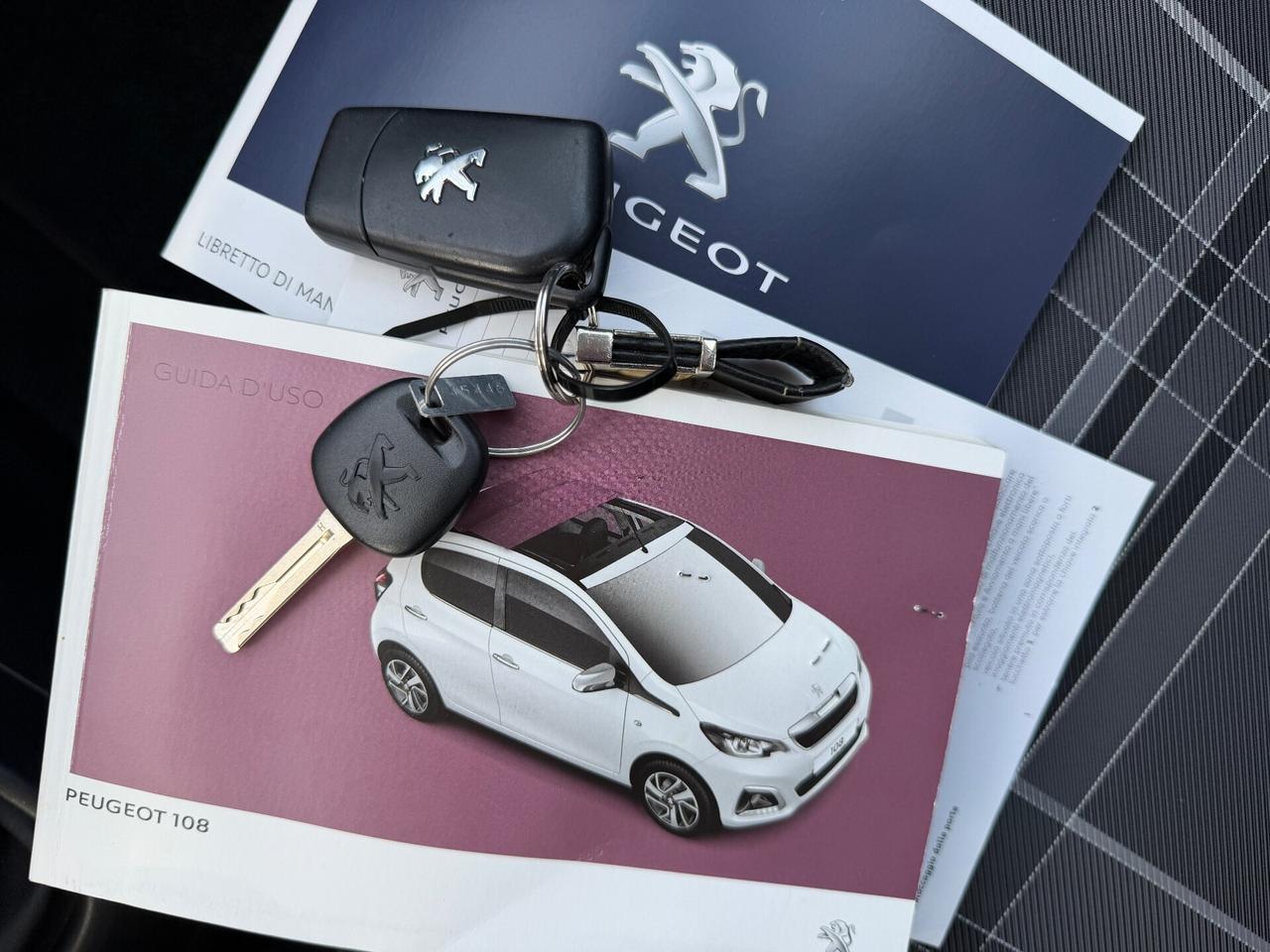 Peugeot 108 VTi 68 5 porte “ 18 Mila Km CERTIFICATI “