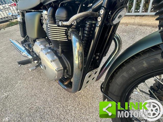 TRIUMPH Bonneville T100 986 MF Steve MC Queen number 698 limited edition