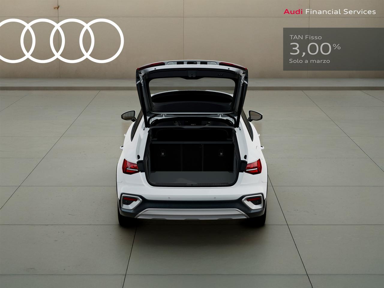 Audi A3 allstreet 1.5 tfsi mhev identity contrast 150cv s-tronic