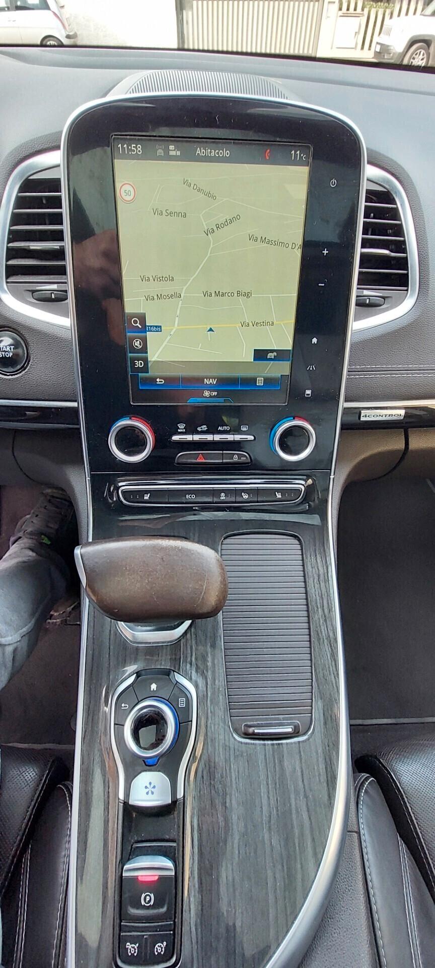 ESPACE 7 POSTI CAMBIO AUTOMATICO 1,6 DIESEL 160 CV 4CONTROL MODELLO INIZIALE STRAFULL OPTIONAL