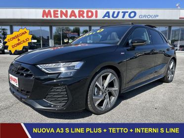 Audi A3 SPB 35 TDI S Tronic S line edition S-LINE + TETTO + INTERNI S LINE