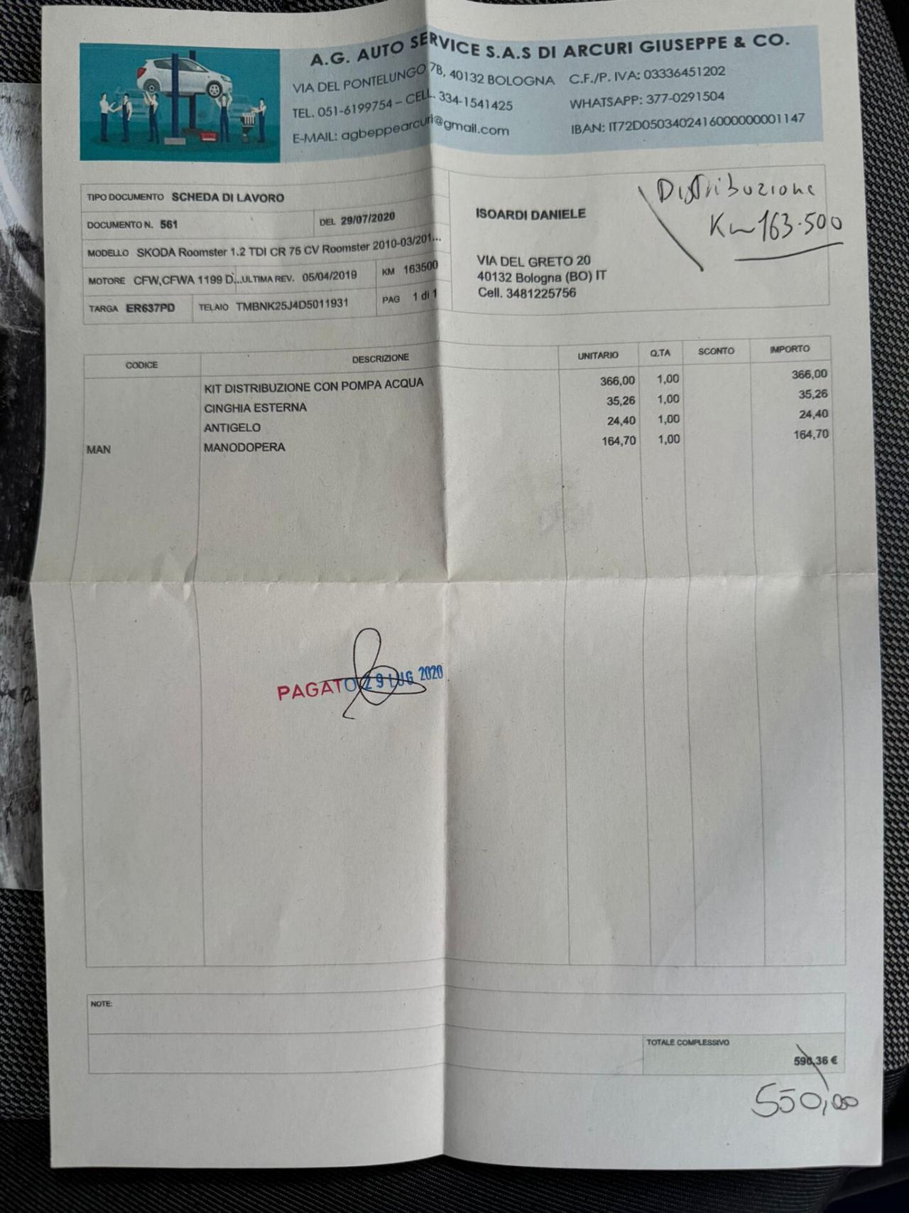 Skoda Roomster 1.2 TDI EURO 5B DIESEL