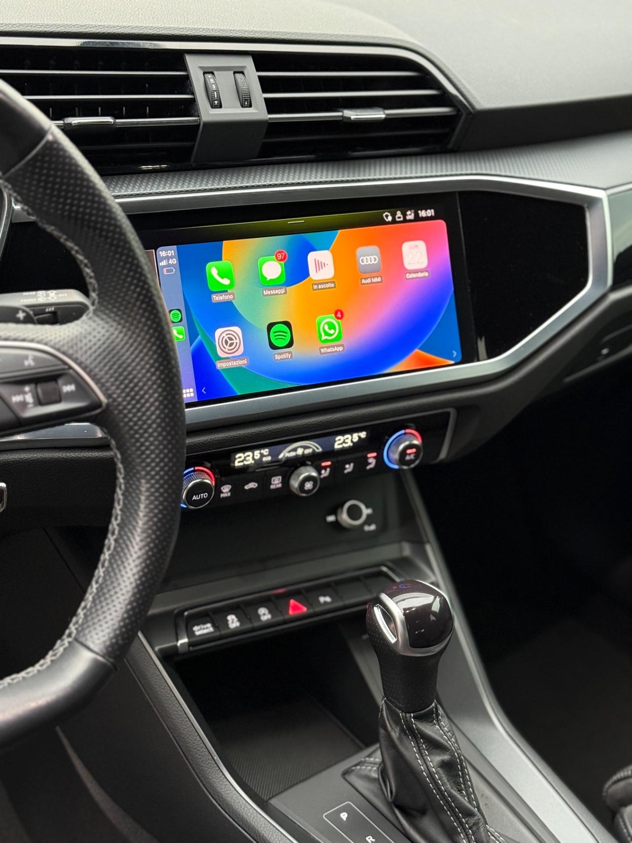 Audi Q3 Sportback 35 TDI S line edition Black Identity Ita Iva Esposta