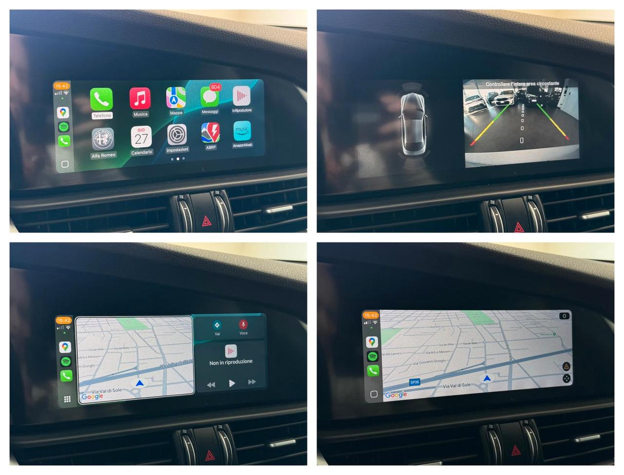 Alfa Romeo Giulia 2.2 t Veloce Q4 210 cv Tetto Apribile