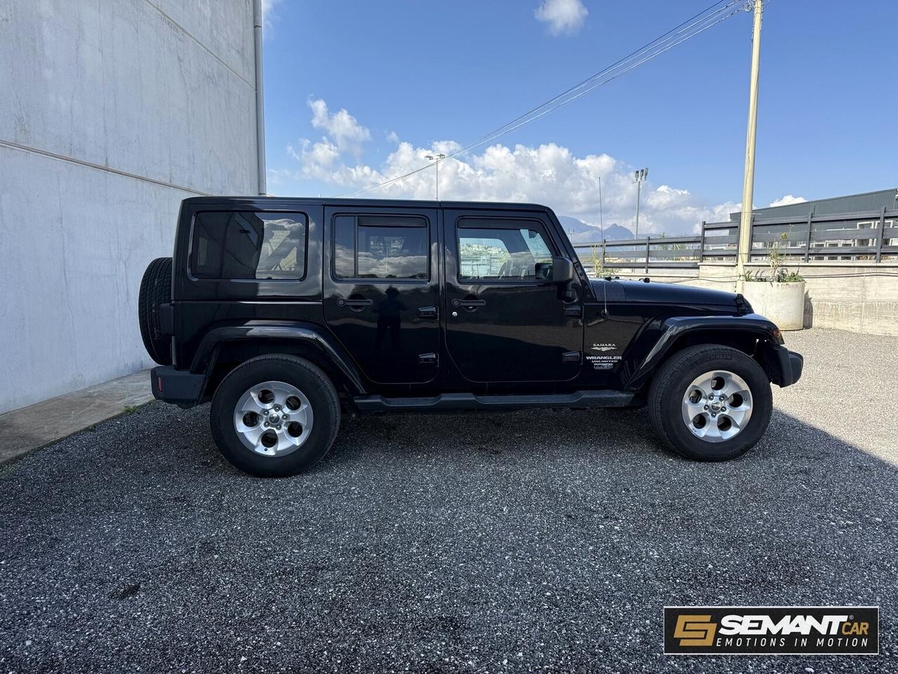 Jeep Wrangler Unlimited 2.8 CRD Sahara Unicoproprietario
