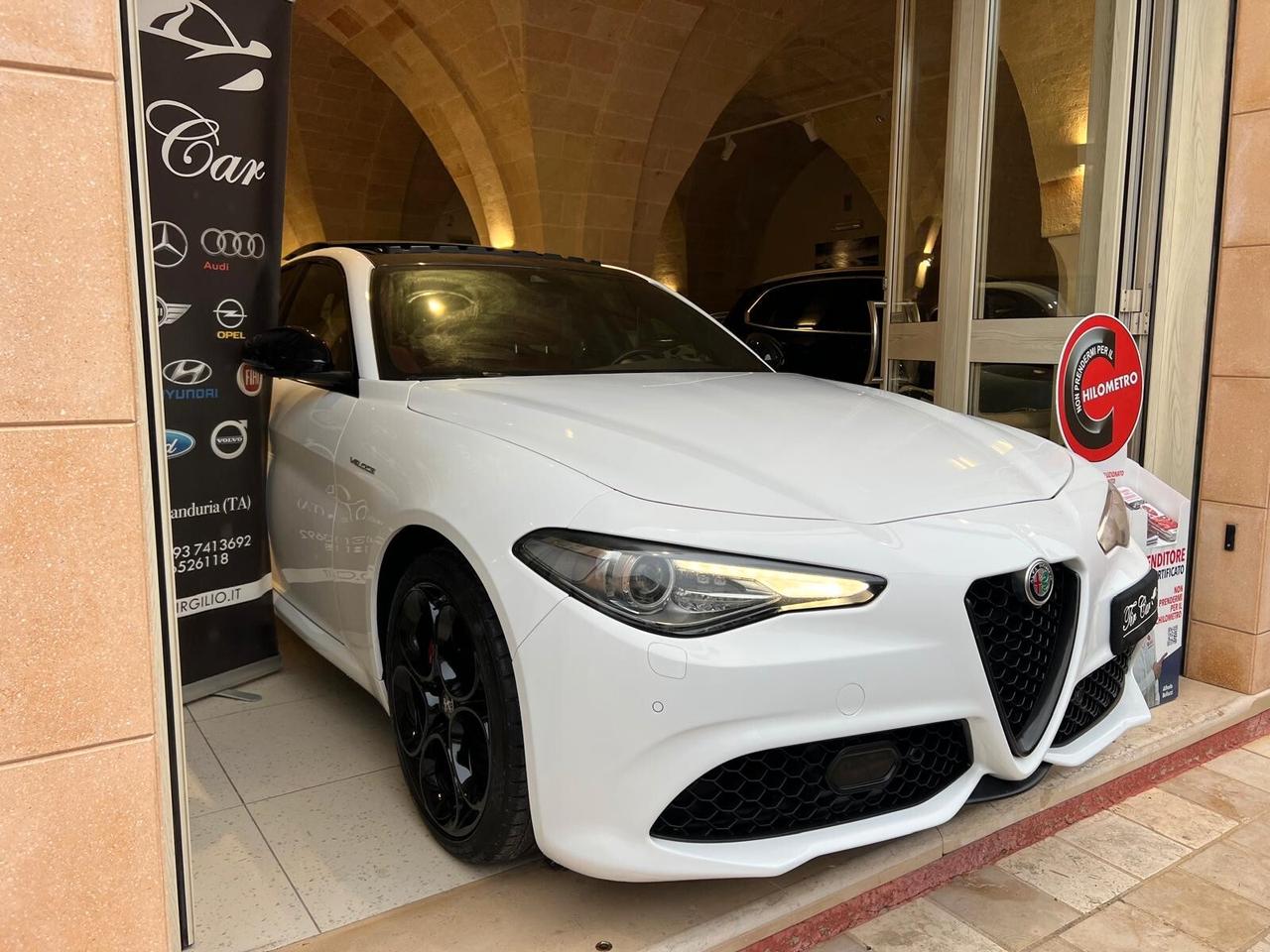 ALFA ROMEO GIULIA VELOCE 2.2 210CV Q4 PELLE NAVI TETTO ANNO 2022