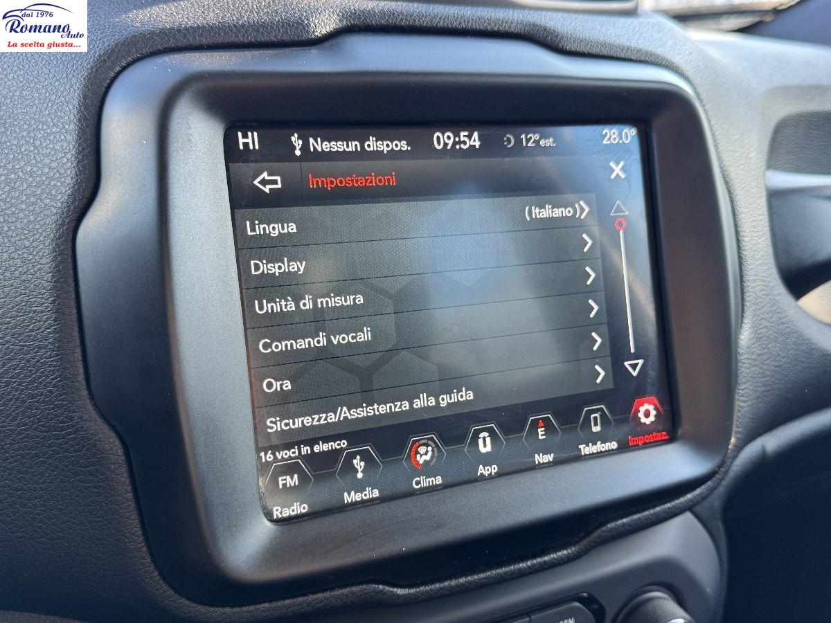 JEEP - Renegade 1.6 mjt Limited fwd 120cv#SEDILI IN PELLE!NAVI 8.4!