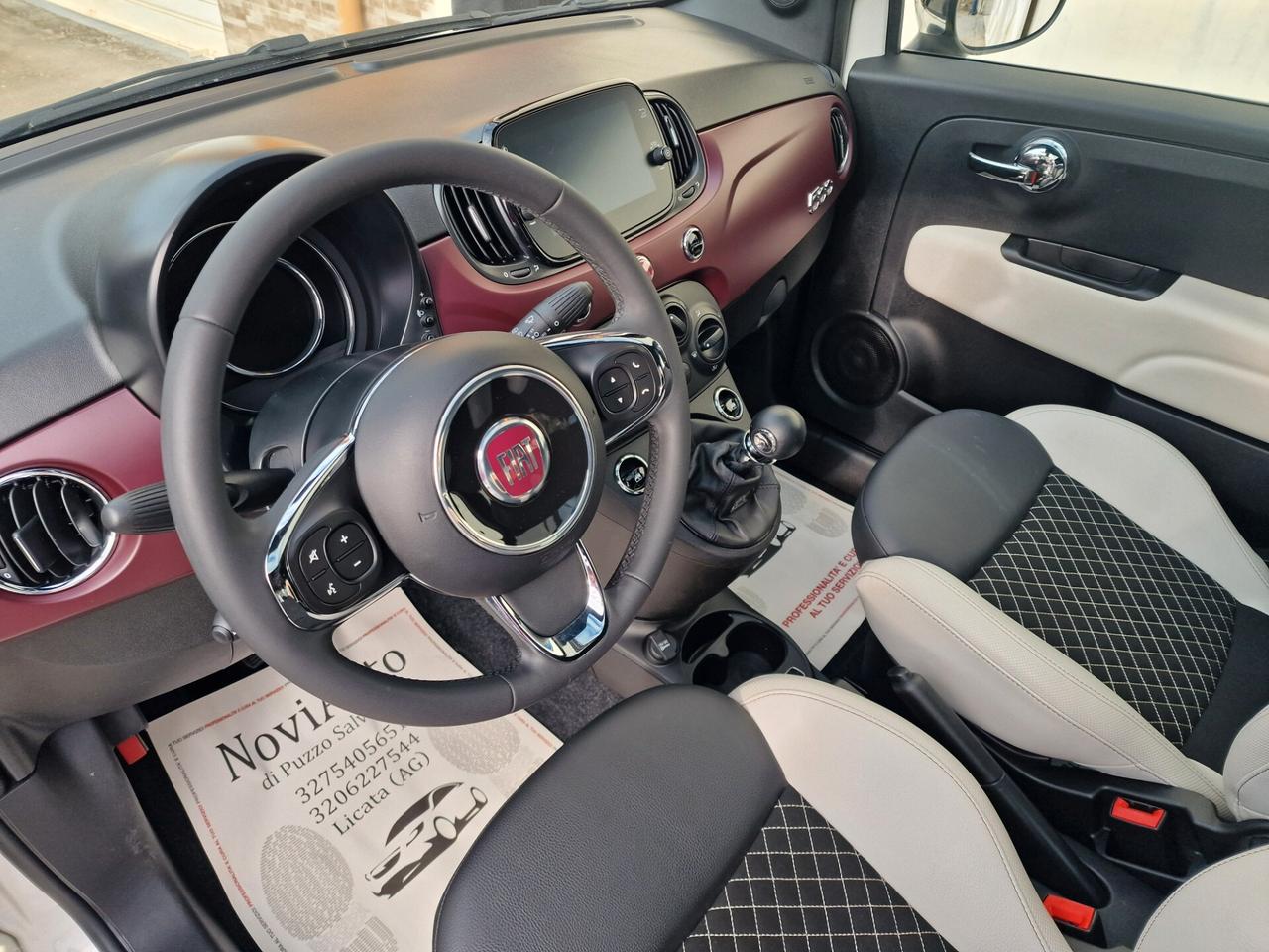 Fiat 500 Lounge 1.2 benzina 70cv