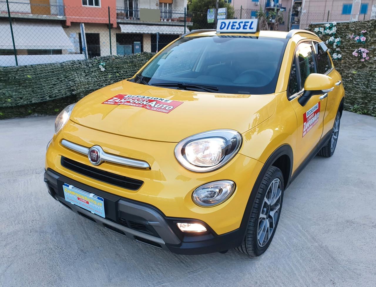 Fiat 500X 2.0 MultiJet 140 CV 4x4 Cross KM CERTIFICATI ZAMPOGNAUTO CT