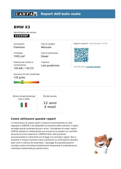 Bmw X3 xDrive20d Eletta