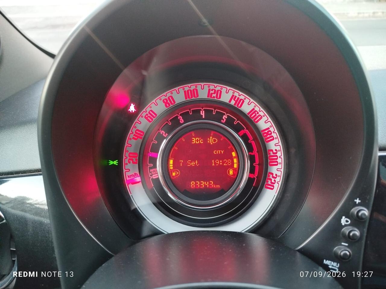 FIAT 500 DOLCEVITA UNIPRO *PREZZO VERO* CRONO TAGLIANDI PELLE TETTO *KM CERTI*