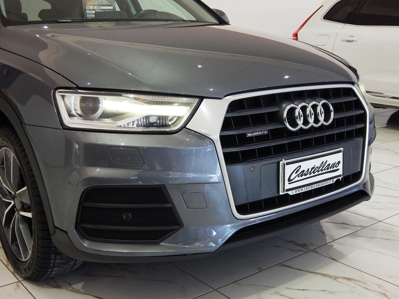 Audi Q3 2.0 TDI Sport quattro 150cv S-Tronic TETTO-NAVI-PARK-XENO