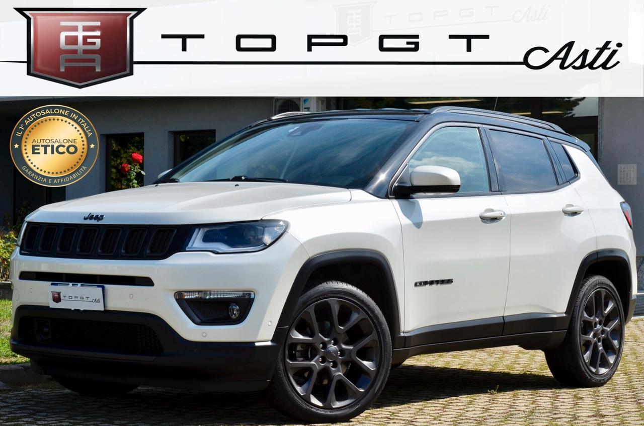 JEEP COMPASS 1.4 M-AIR S 2wd 140cv, UNICOPROP, SERVICE CON FATTURE, EURO 6D, HI-FI BEATS, NAVI, RETROCAMERA, FARI LED, PERMUTE
