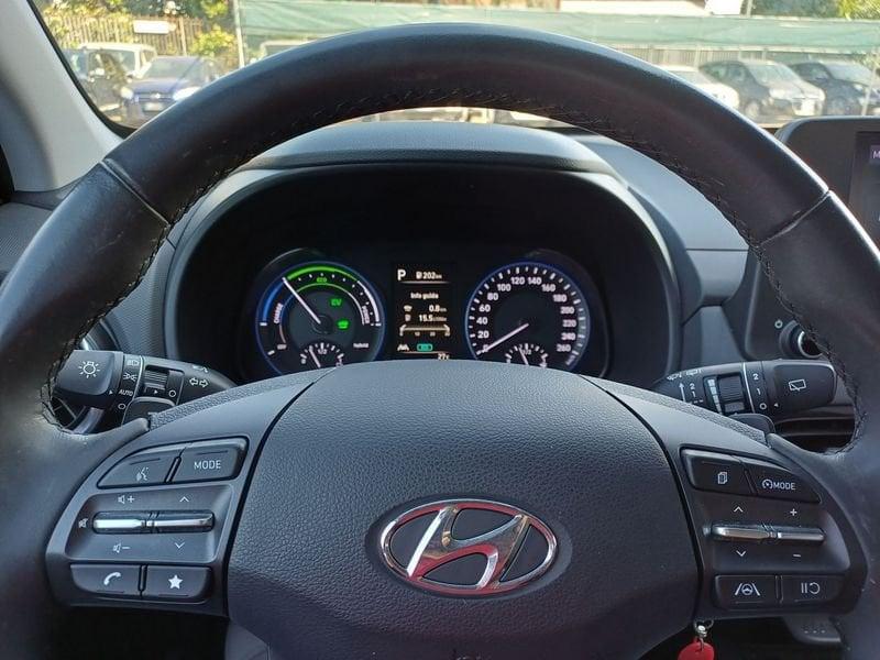 Hyundai Kona 1.6 gdi hev 2wd dct KM CERTIFICATI