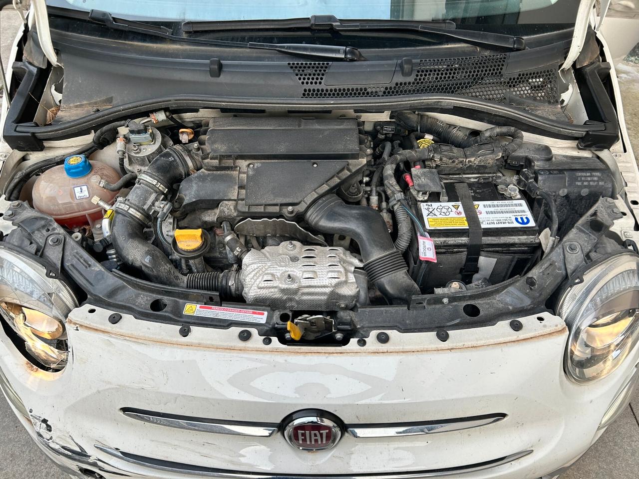 Fiat 500 1.3 MJT 95CV Lounge - 2018 Incidentata