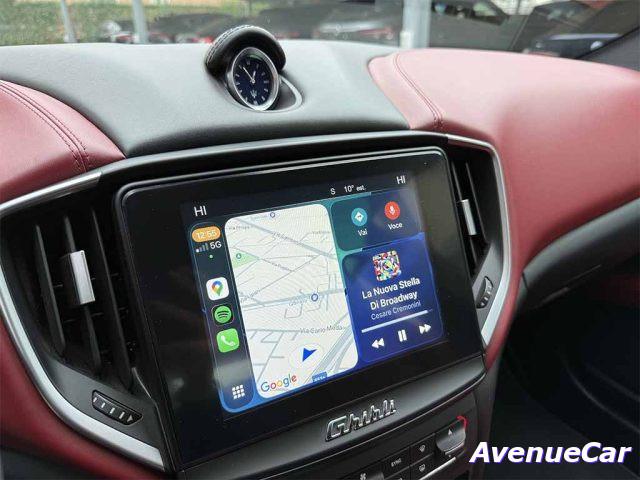 MASERATI Ghibli GRANSPORT TELECAMERA 360° CERCHI DA 20' CARPLAY