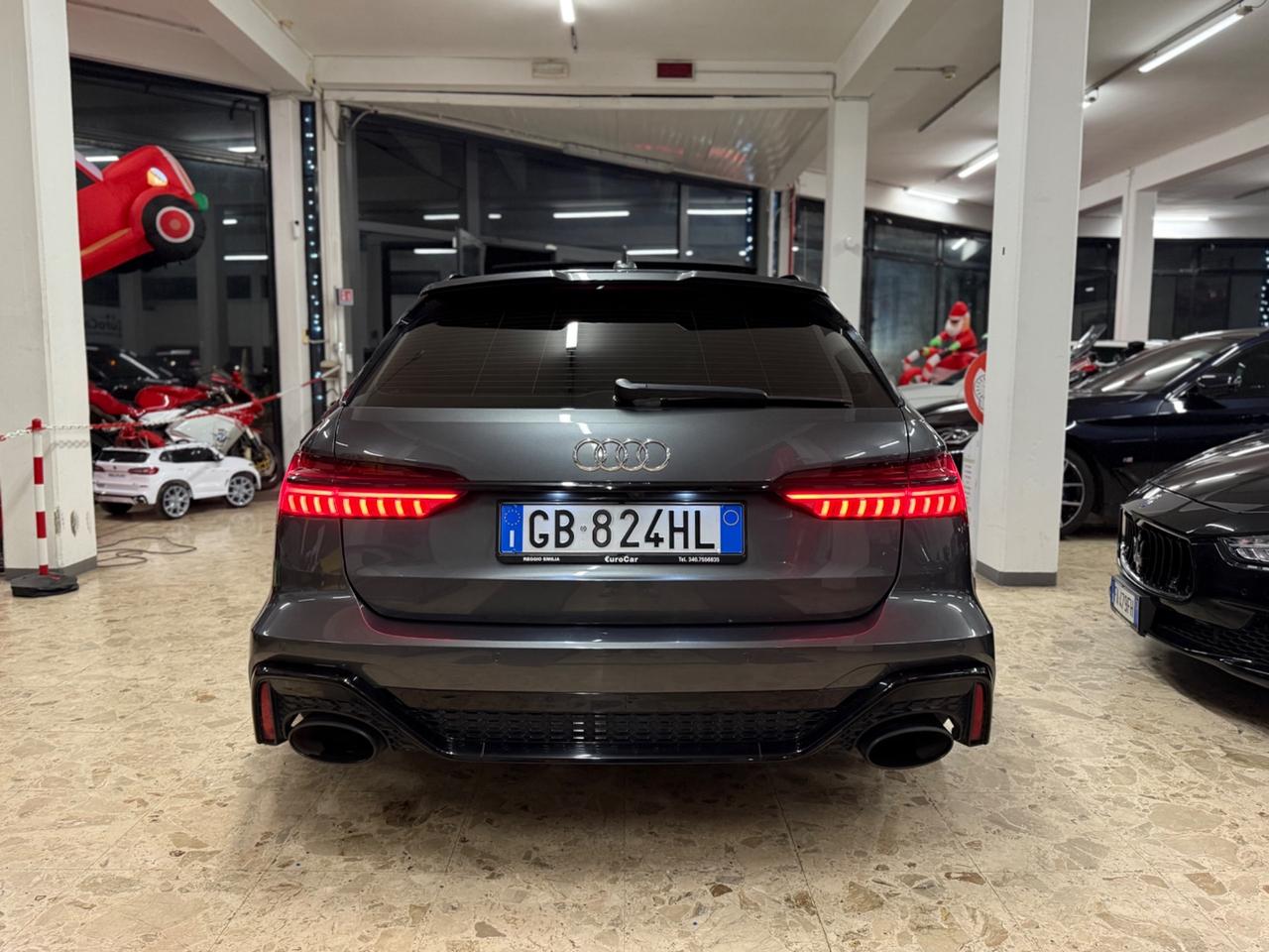 Audi RS6 Avant 4.0 TFSI V8 quattro 600cv 07/2020 Carbon Tetto 4 sterzanti