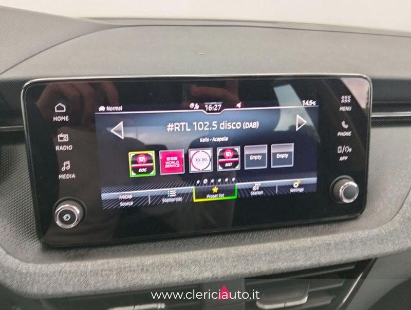 Škoda Kamiq 1.0 TSI 115 CV DSG Black Dots CONVENIENCE PACK