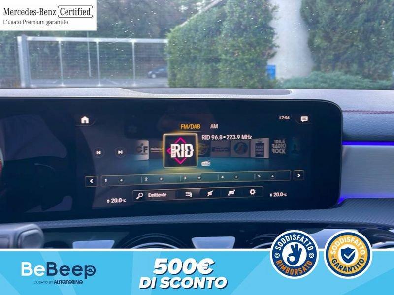 Mercedes-Benz CLA COUPE 180 D PREMIUM AUTO