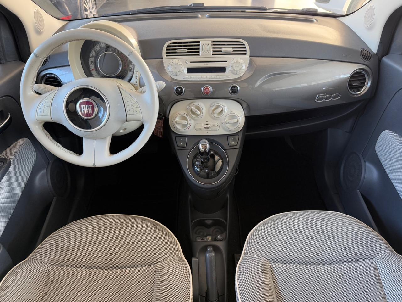 Fiat 500 1.2 Lounge TETTO PANORAMICO / APRIBILE ok neopatentati