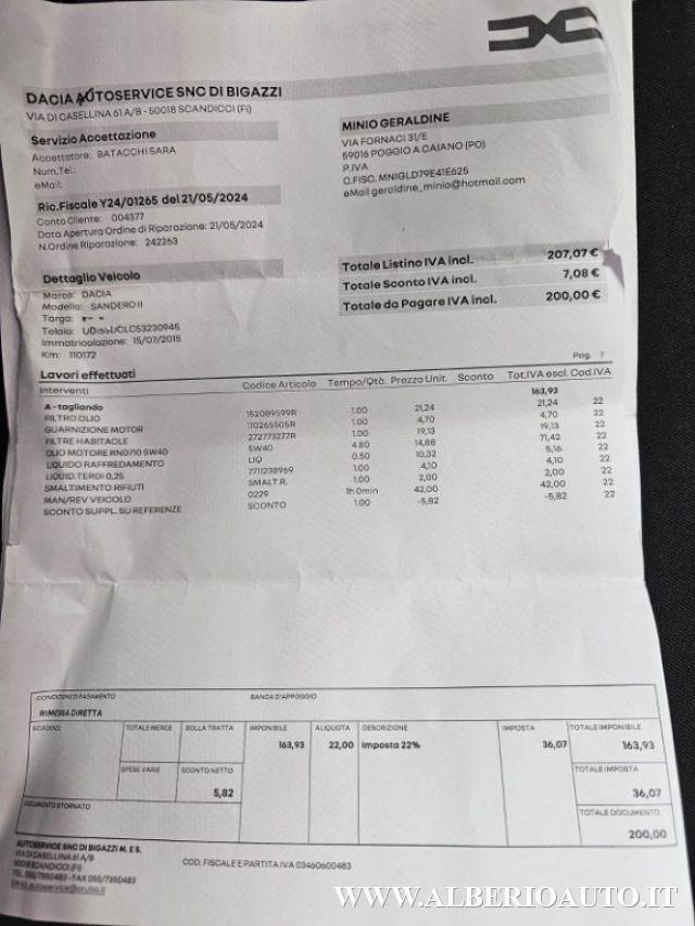 DACIA Sandero Stepway 1.5 dCi 8V 90CV Prestige