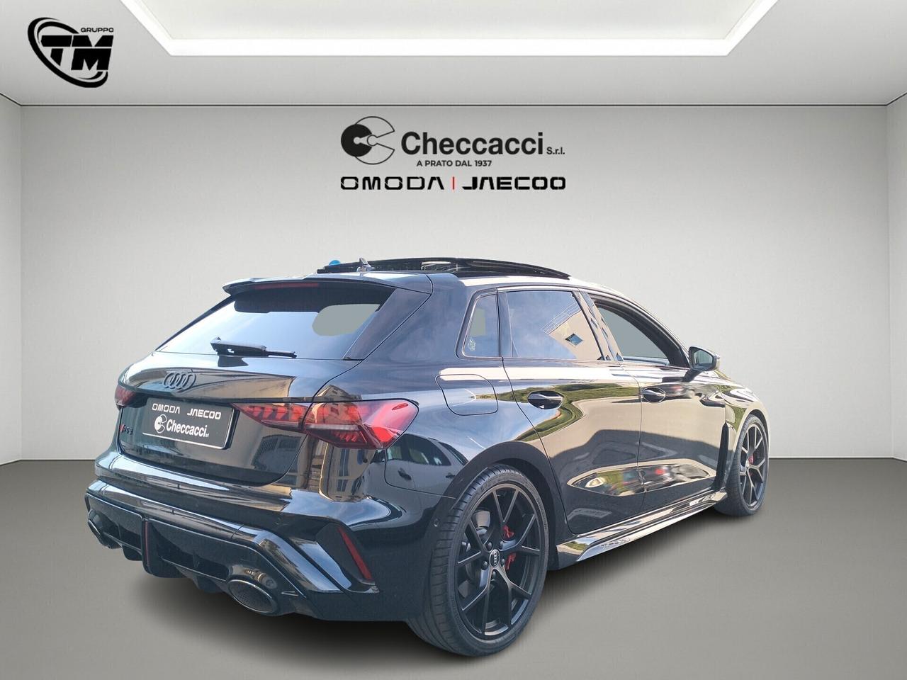 AUDI RS3 Sportback TOTAL BLACK “BOLLO E SUPERBOLLO PAGATO FINO A 12/2026