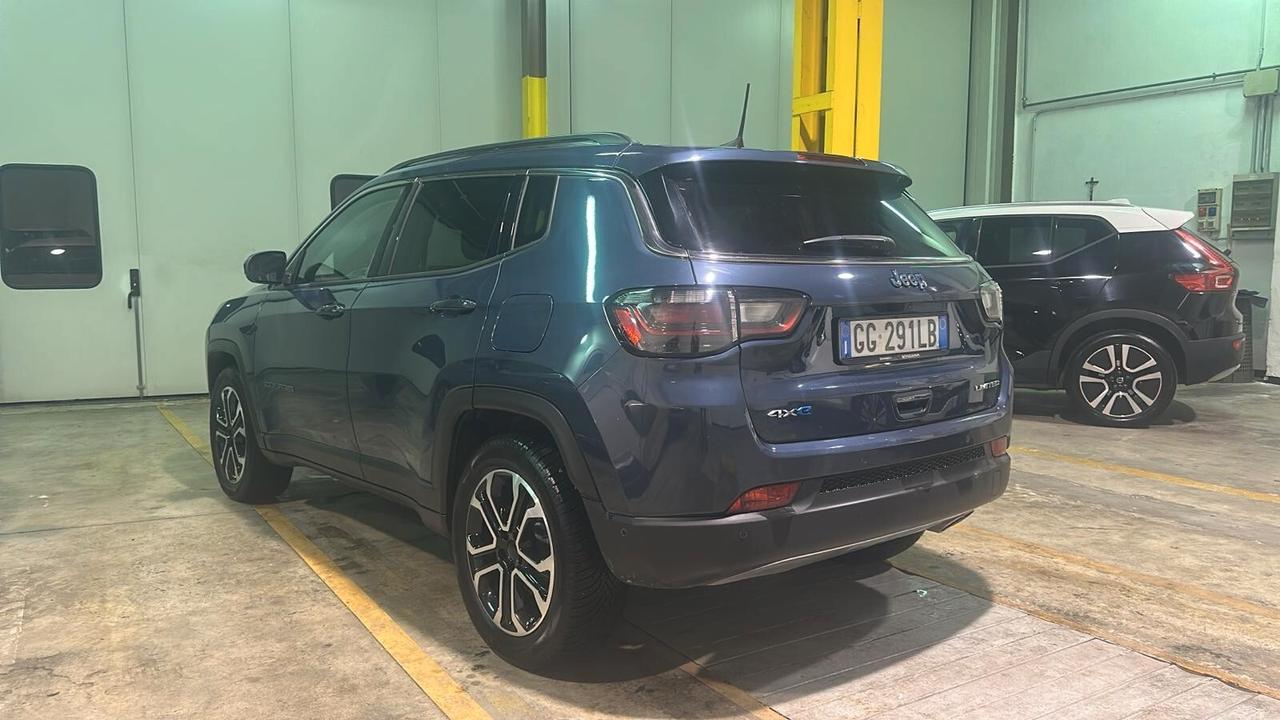Jeep Compass 1.3 Turbo T4 190 CV PHEV AT6 4xe Limited