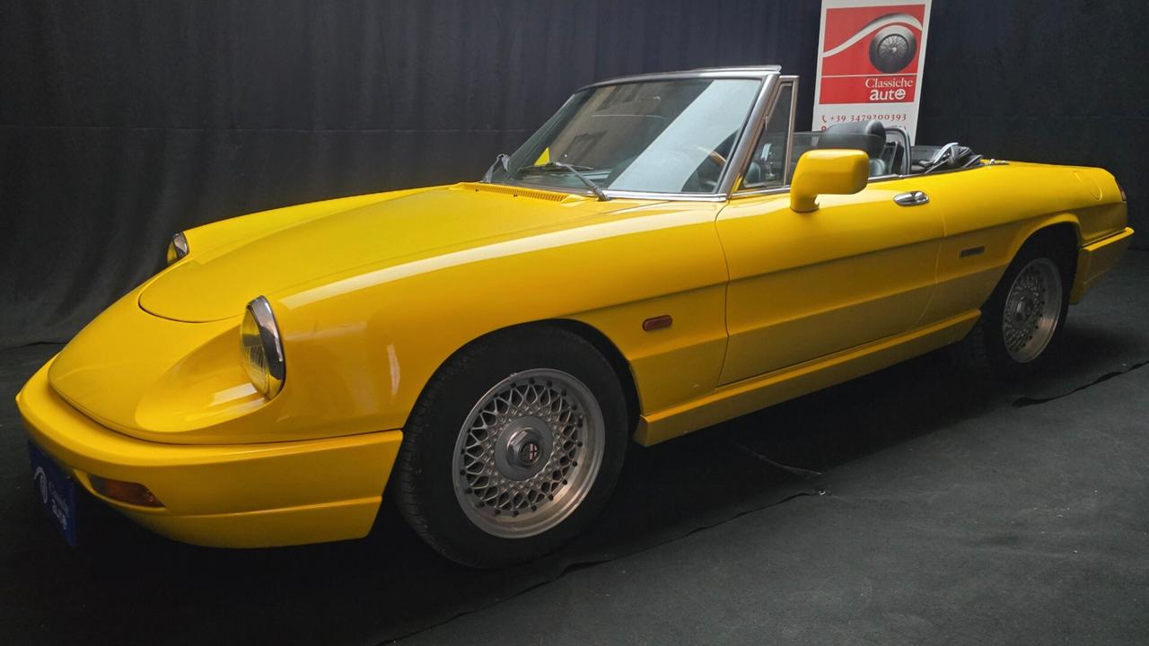 Alfa Romeo Spider certif. ASI con C.R.S