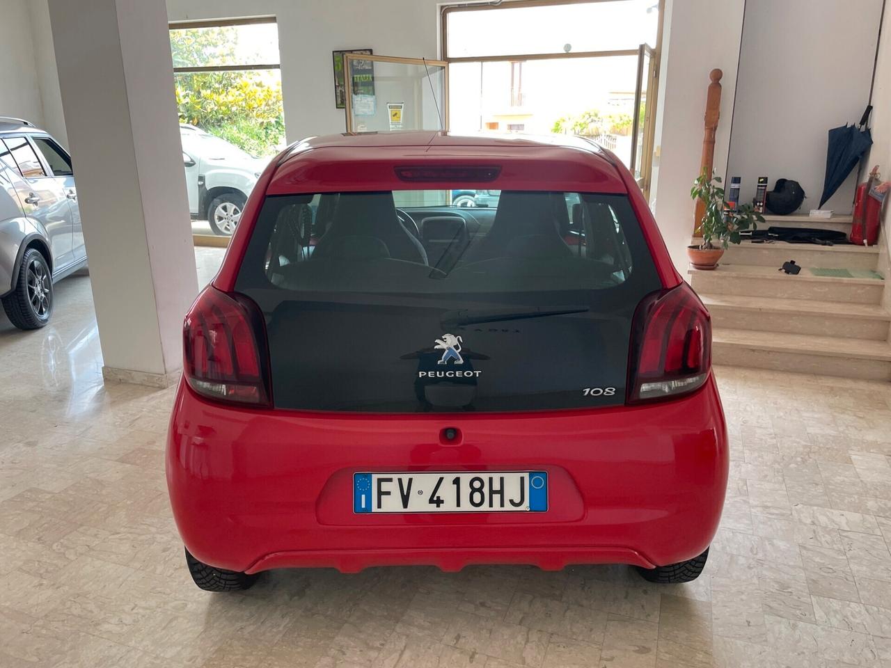 PEUGEOT 108 1.0 VTI 72 CV 5 PORTE ACTIVE