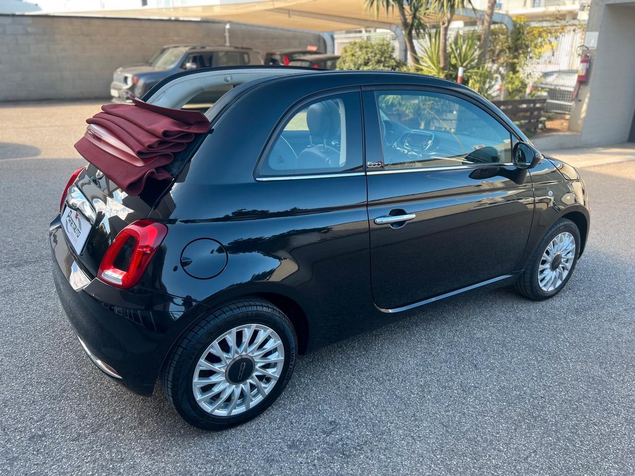 Fiat 500C CABRIO 1.2 Lounge 69cv CLIMA/TEL. PERFETTA!!