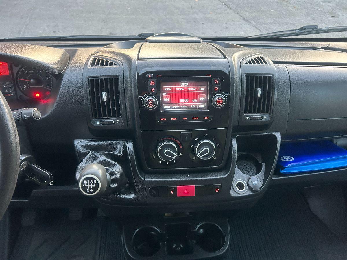 FIAT Ducato 35 MH1 2.0 M-JET CASSONE DOPPIA CABINA 7 PTI-2018