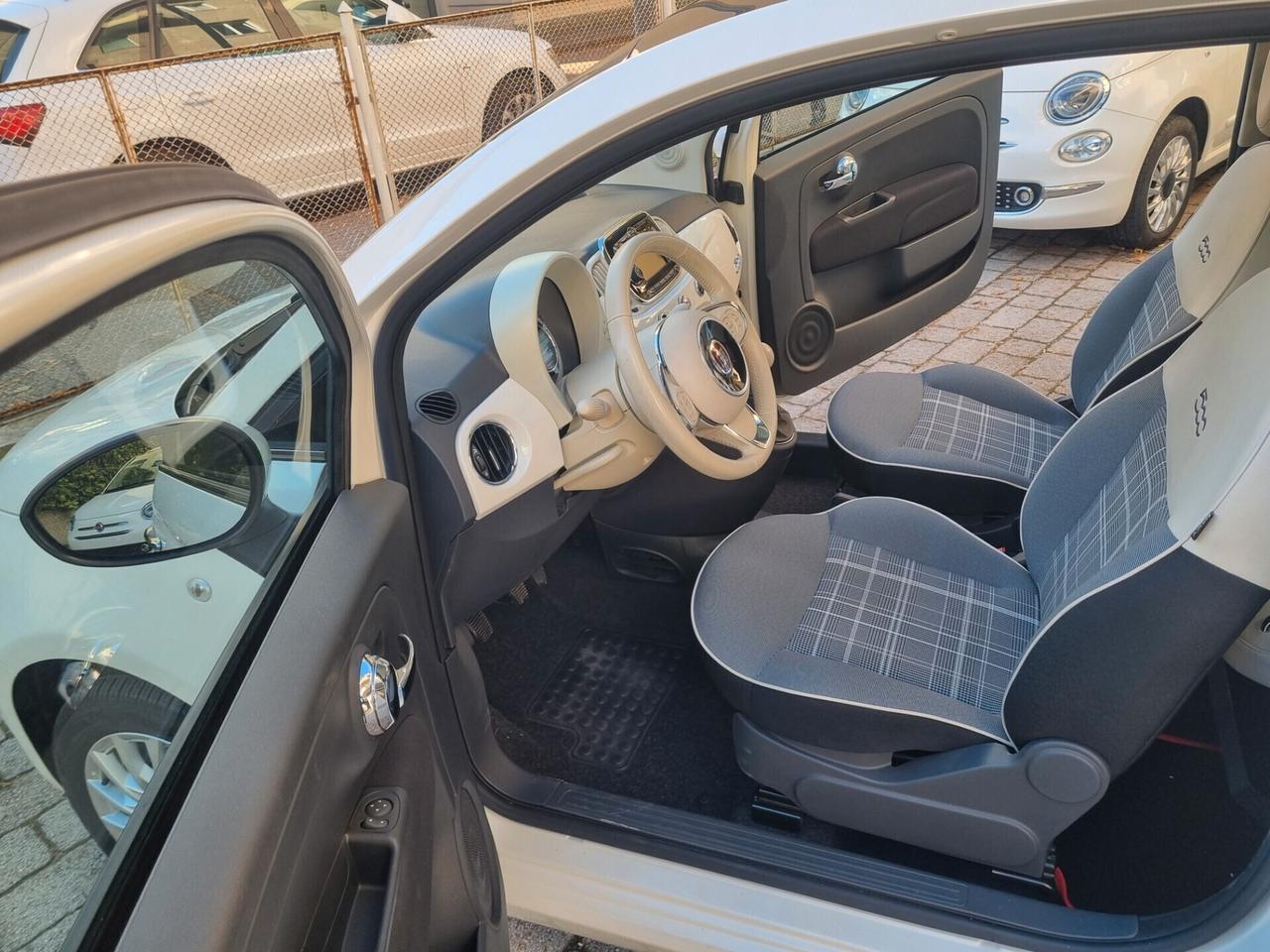 Fiat 500 1.2 Lounge anno2016 km59000 neopat