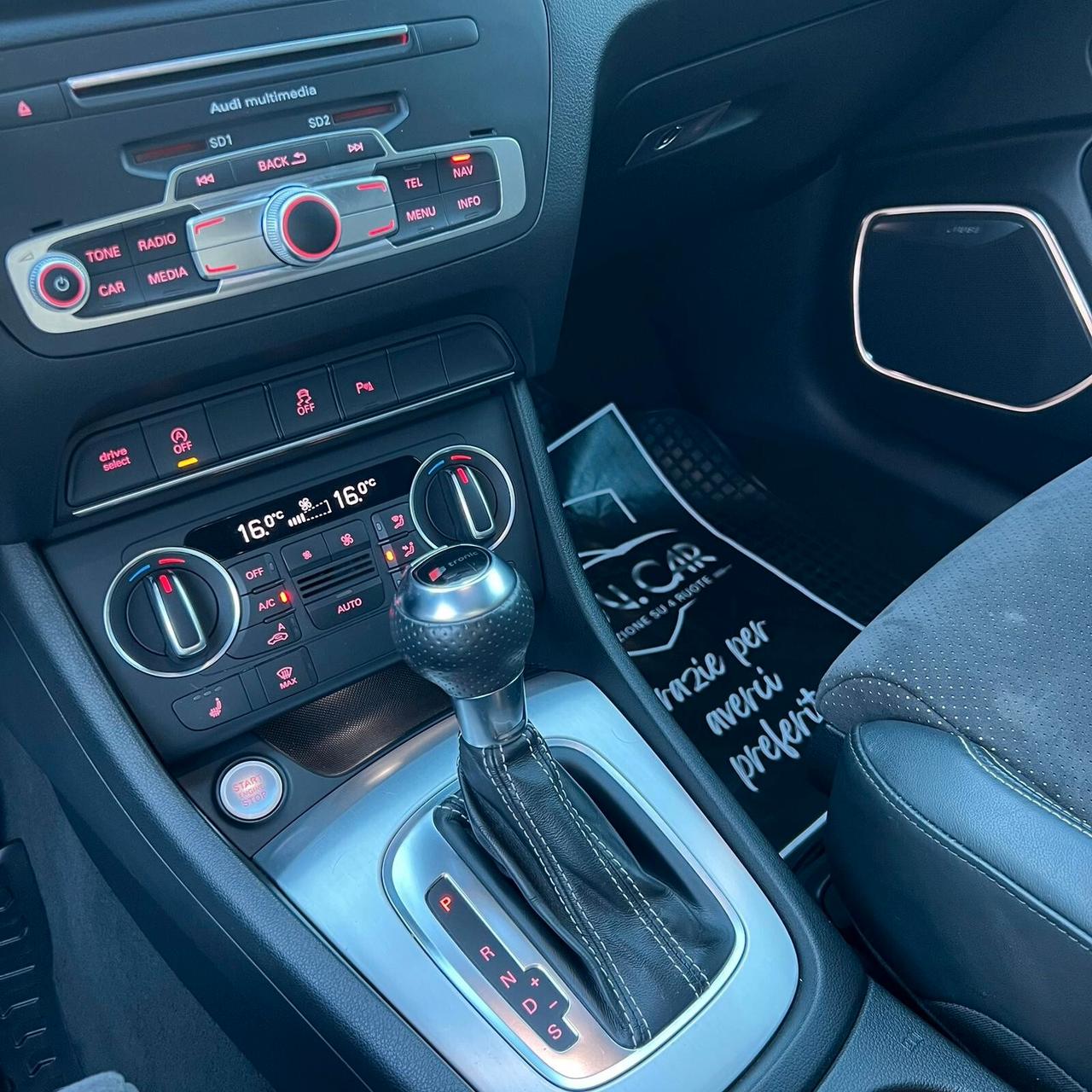 Audi Q3 2.0 TDI 184 CV STRONIC 3X SLINE NAVI TETTO