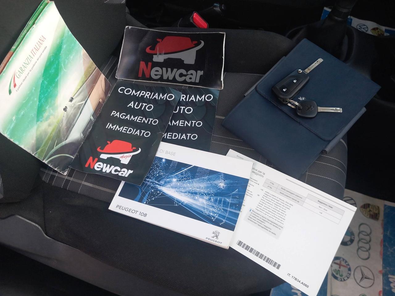 Peugeot 108 VTi 68 5 porte Active km 119000
