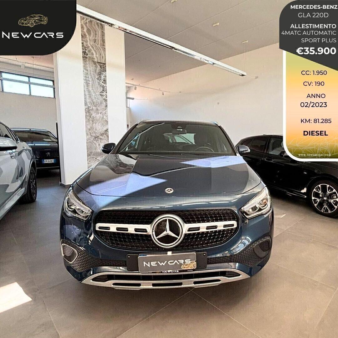 Mercedes-benz GLA 220 d Automatic 4Matic Sport Plus
